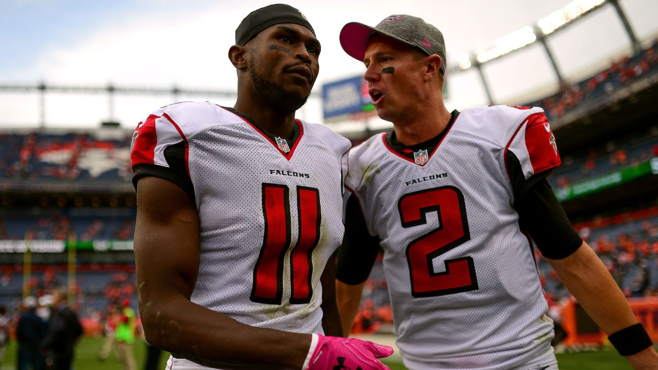 Some NFL Executives Believe the Falcons Might Shop Matt Ryan and Julio Jones  at the Trade Deadline