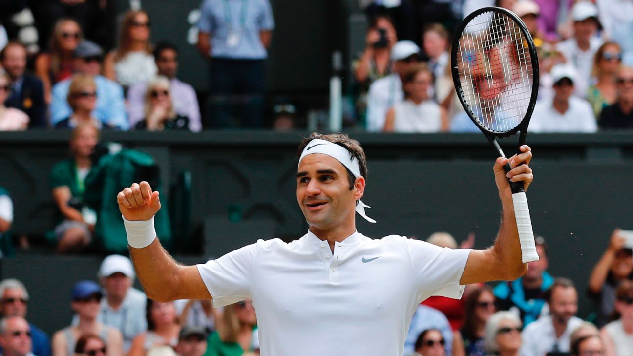 Sitcom Achteruit Continentaal Roger Federer wins Wimbledon title, doesn't drop set in tournament - ESPN