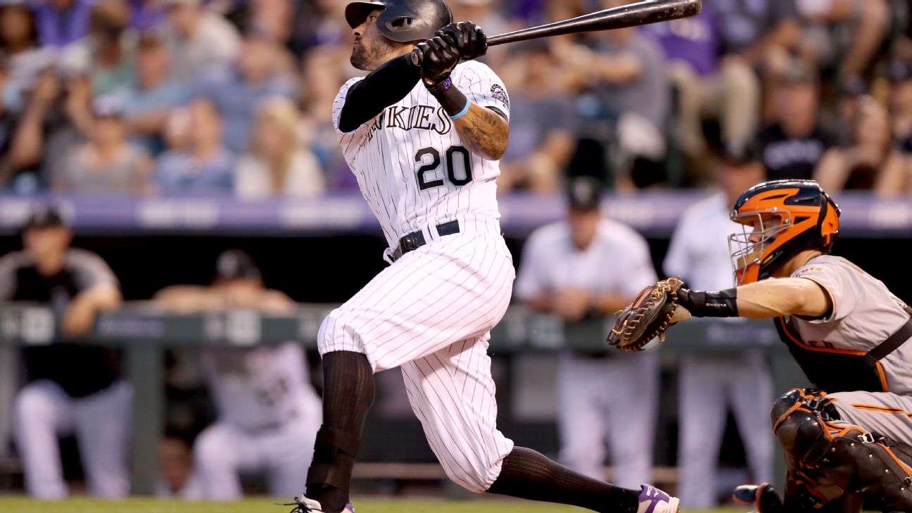 Ian Desmond - Colorado Rockies Center Fielder - ESPN