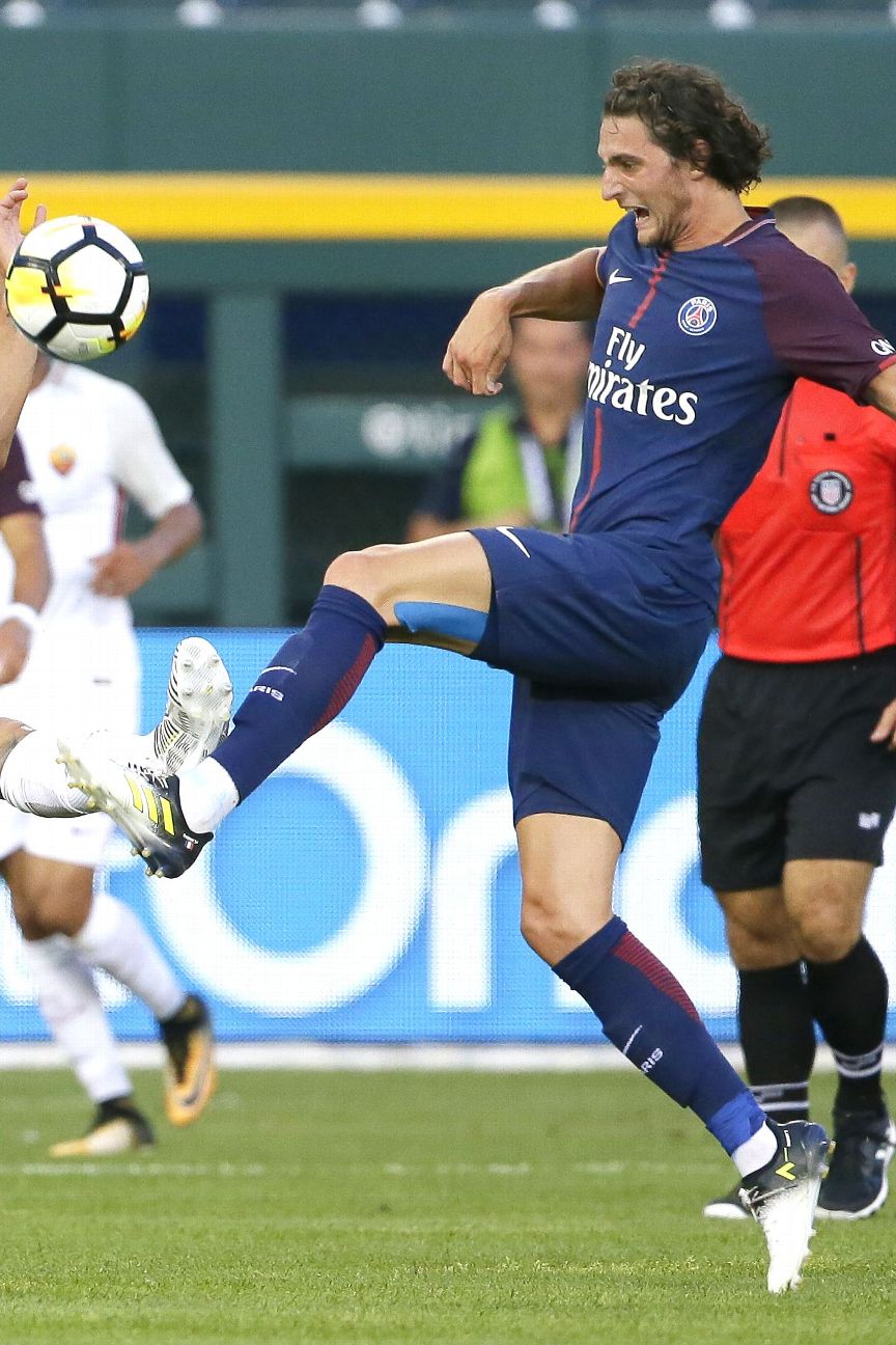 Highlights of the Paris Saint-Germain vs. AS Roma soccer match in Detroit 