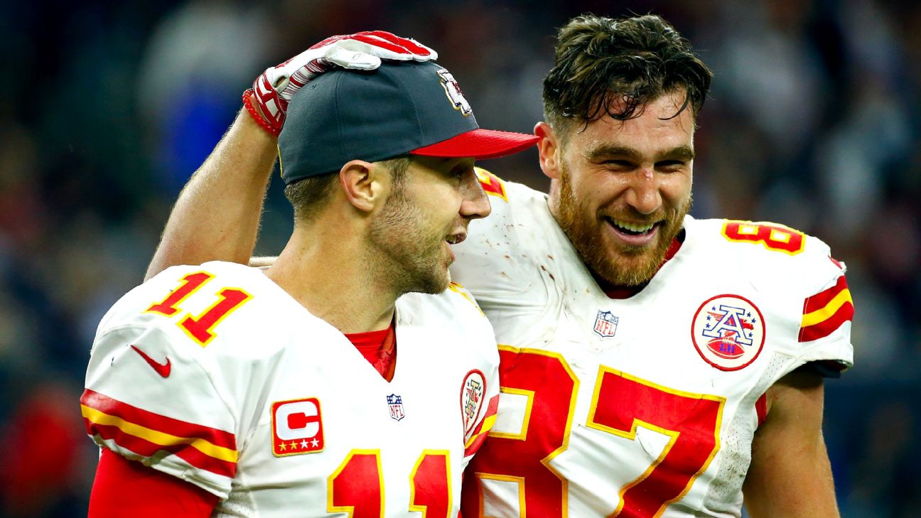 Travis Kelce lauds Alex Smith's ability to adjust his game - ESPN - NFL  Nation- ESPN