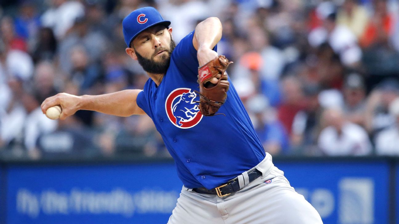 Around baseball: Cubs' Arrieta takes no-hit bid into 8th in win