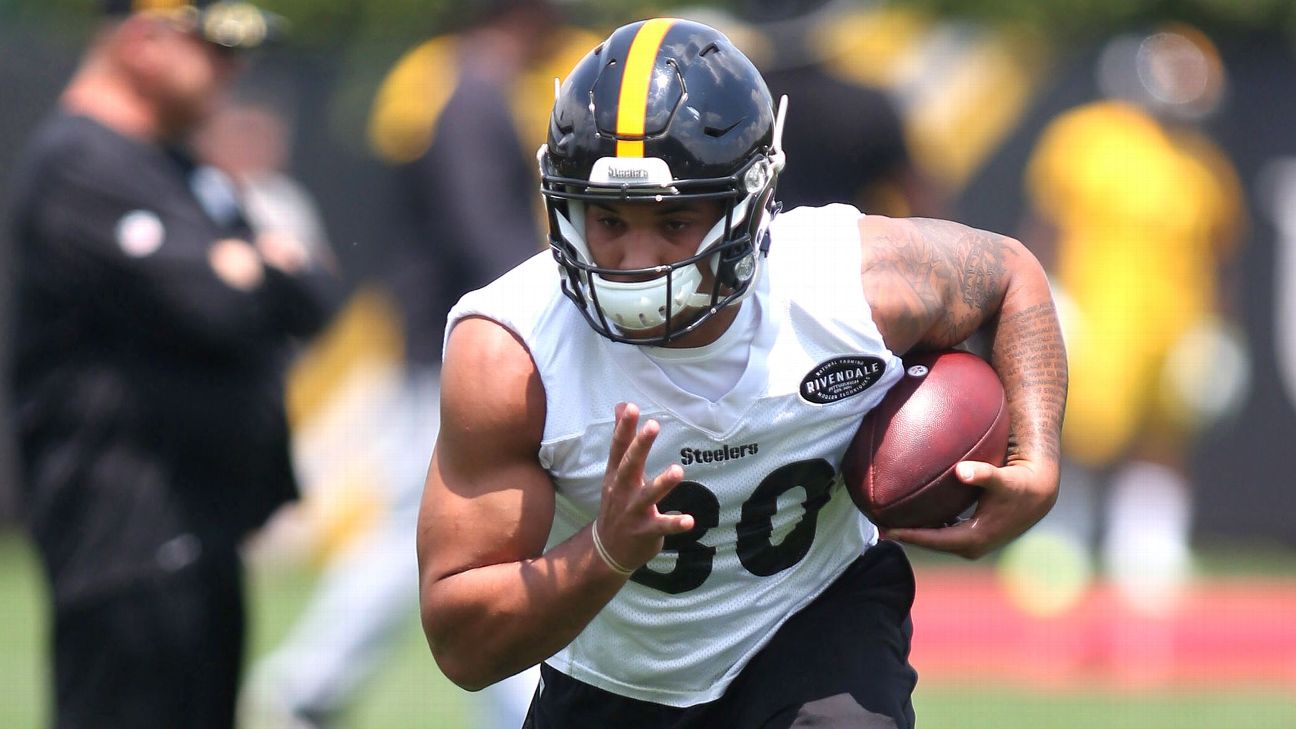 Ben Roethlisberger, Mike Tomlin, JuJu Smith-Schuster, James Conner