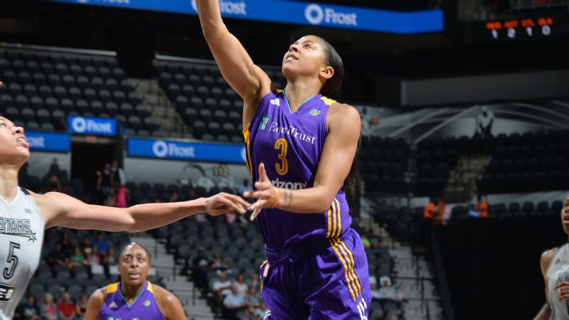 WNBA: Candace Parker supplies double-double as Los Angeles Sparks