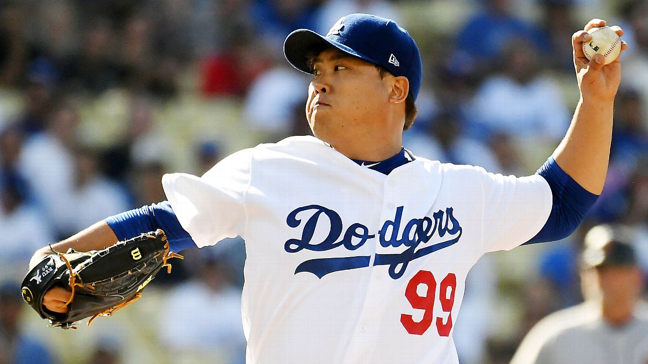 Dodgers' Clayton Kershaw and Hyun-Jin Ryu will start World Series