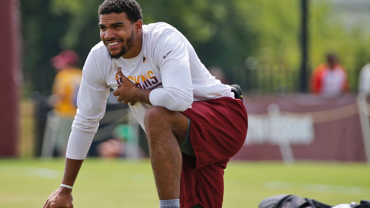 Jordan Reed leads a list of Redskins who might not play on Sunday