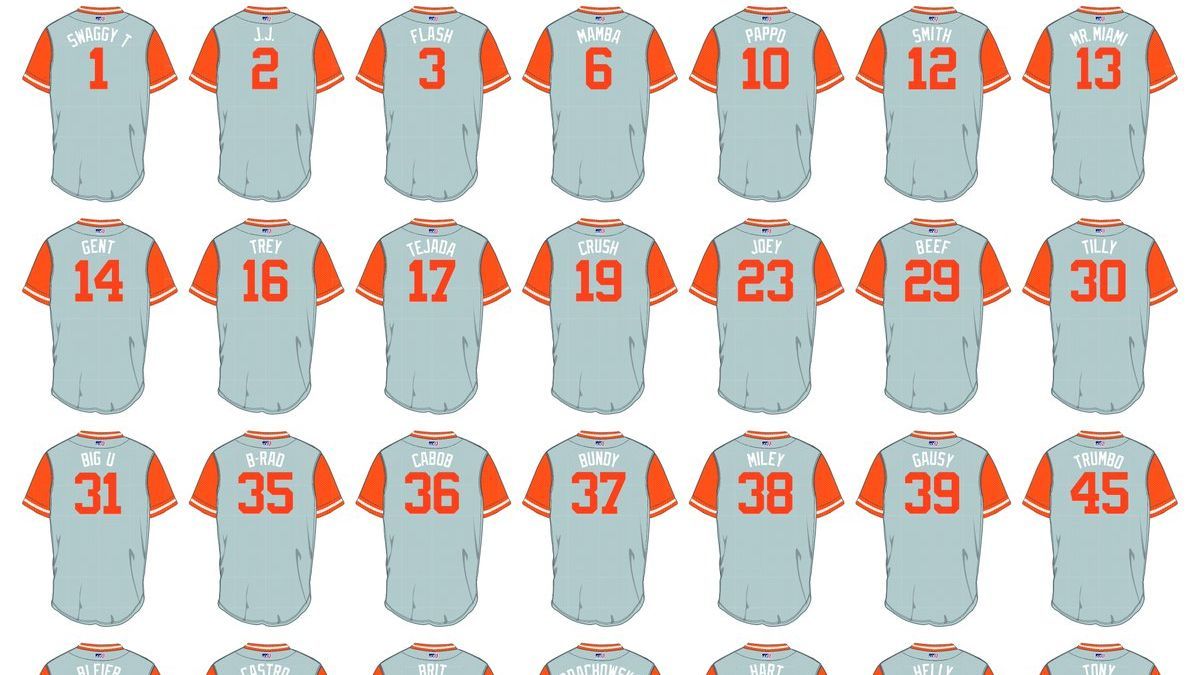 2017 Players weekend nicknames for the AL East - ESPN