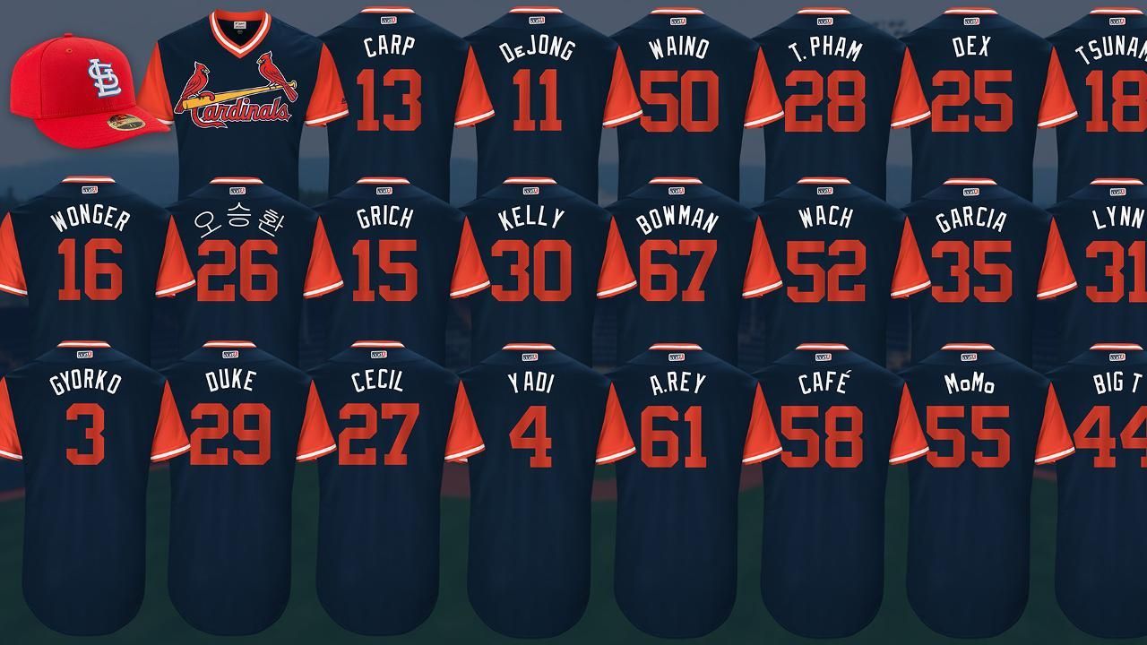 These 58 MLB players won't have a nickname on their jerseys