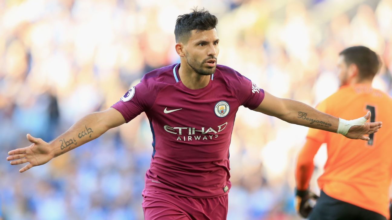 Sergio Aguero's title-winning goal Man City shirt set to go up for auction