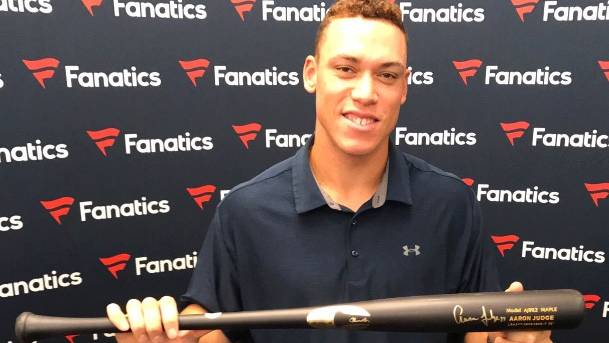 New York Yankees slugger Aaron Judge signs autograph deal with Fanatics -  ESPN