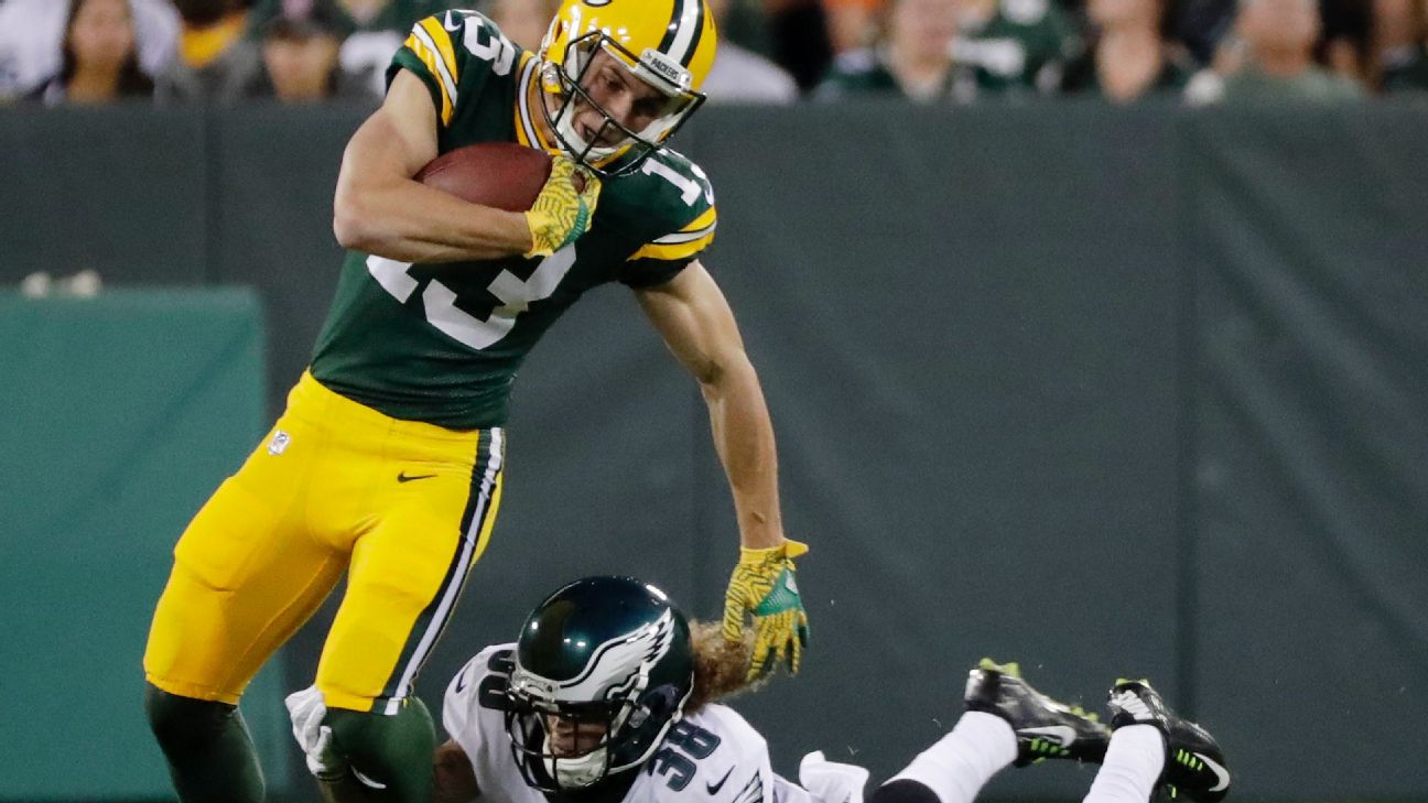 Green Bay Packers receivers Jordy Nelson, Davante Adams, Geronimo Allison  to play against Atlanta Falcons - ESPN