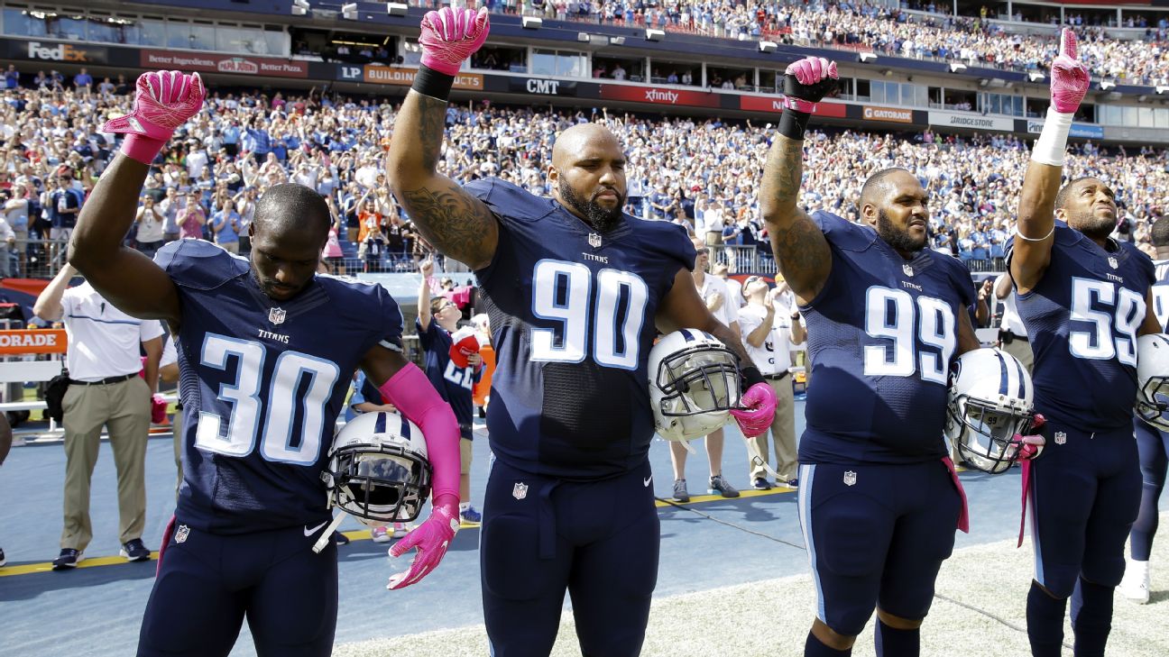 Tennessee Titans want to discuss Jurrell Casey's national anthem plans 