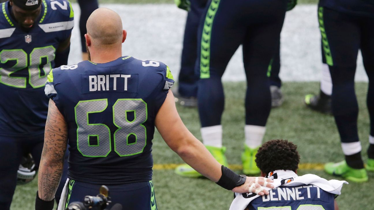 Win a Signed Seahawks Jersey from Justin Britt