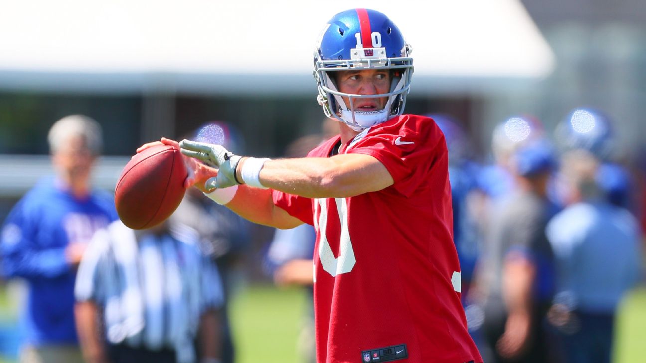 Eli Manning expects Giants to draft his replacement