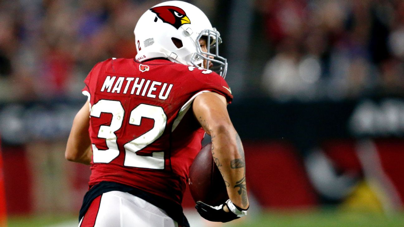 Tyrann Mathieu isn't letting down the Arizona Cardinals - Los Angeles Times