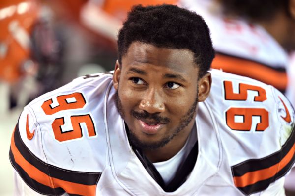 Myles Garrett Stats, News, Videos, Highlights, Pictures, Bio ...