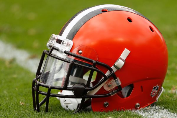 Browns DB Hill taken to hospital with neck injury