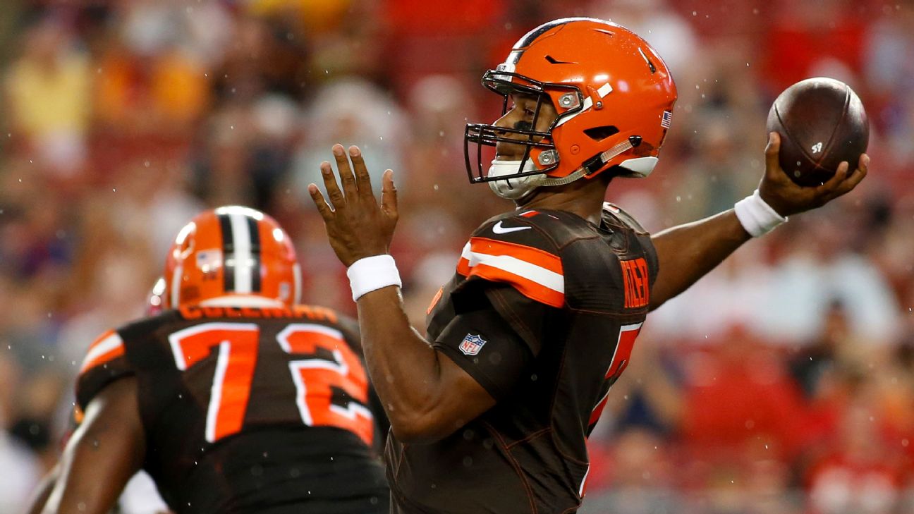 DeShone Kizer to start at quarterback for Browns vs. Titans