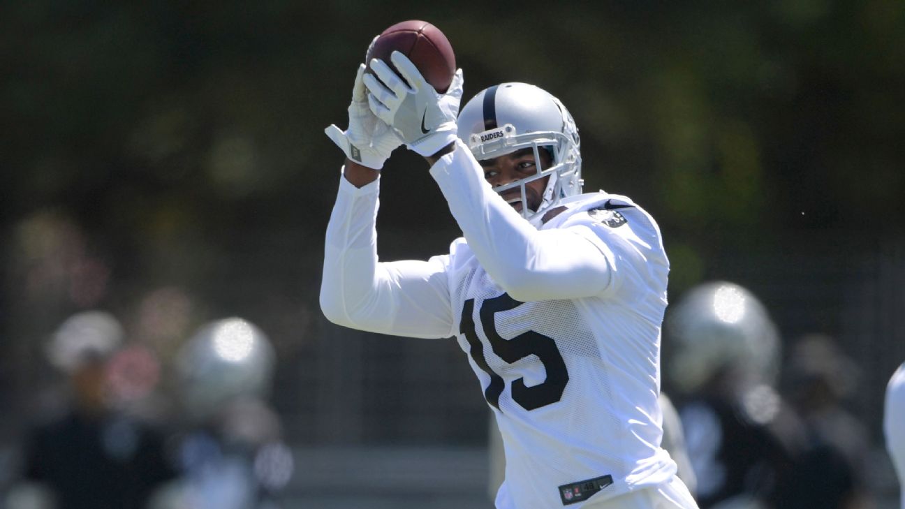 Amari Cooper and Michael Crabtree 3rd Pair of Raiders with 1,000