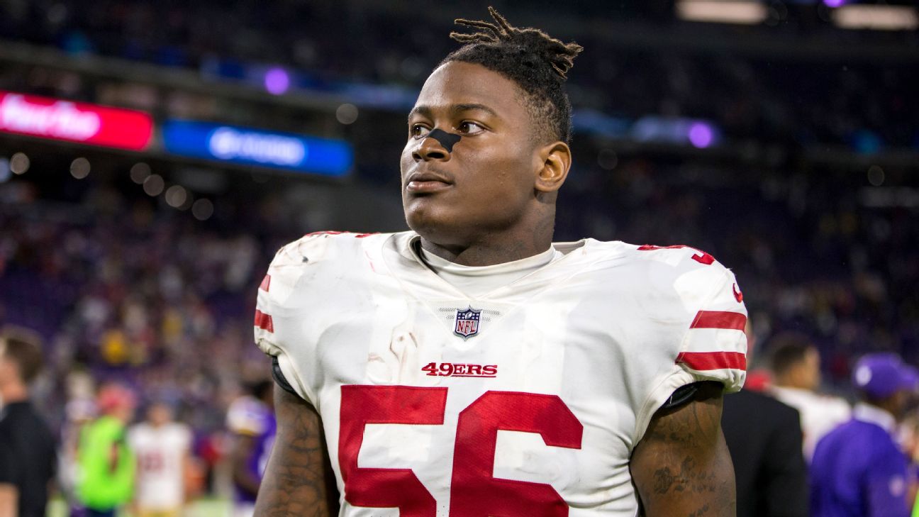 Seahawks work out linebacker Reuben Foster who hasn't played since 2018