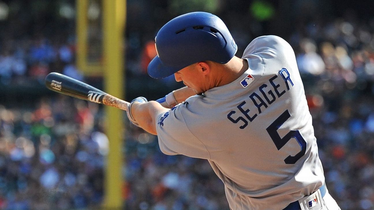 Corey Seager left off Dodgers NLCS roster due to back injury