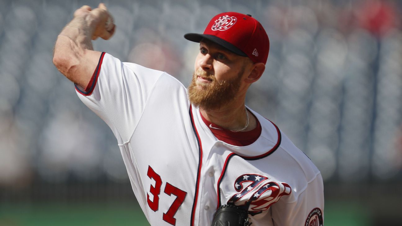 Stephen Strasburg will start Game 4 against the Cubs 