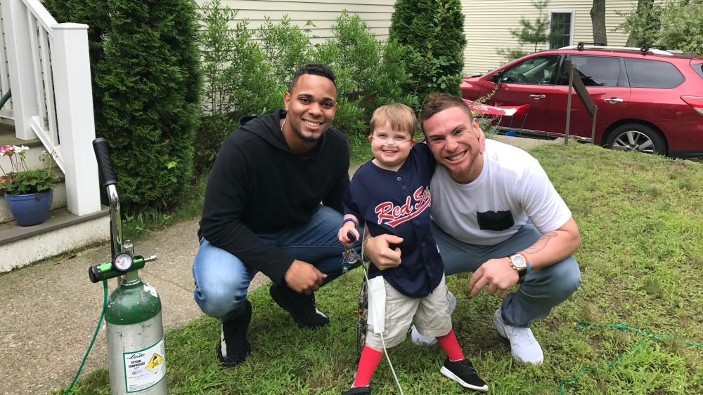 Xander Bogaerts on Ari Schultz: 'I've never been around such an uplifting  little kid