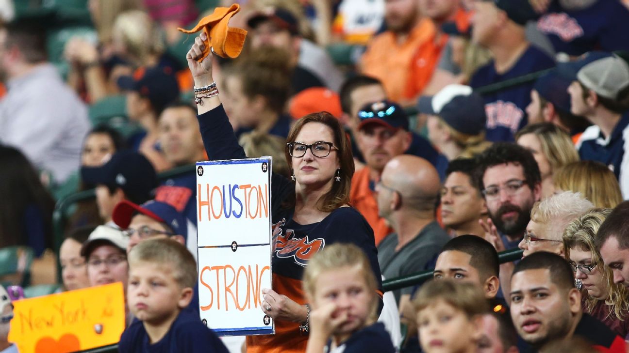 Houston Mayor Sylvester Turner threw out the first pitch as the Astros  returned to Minute Maid Park