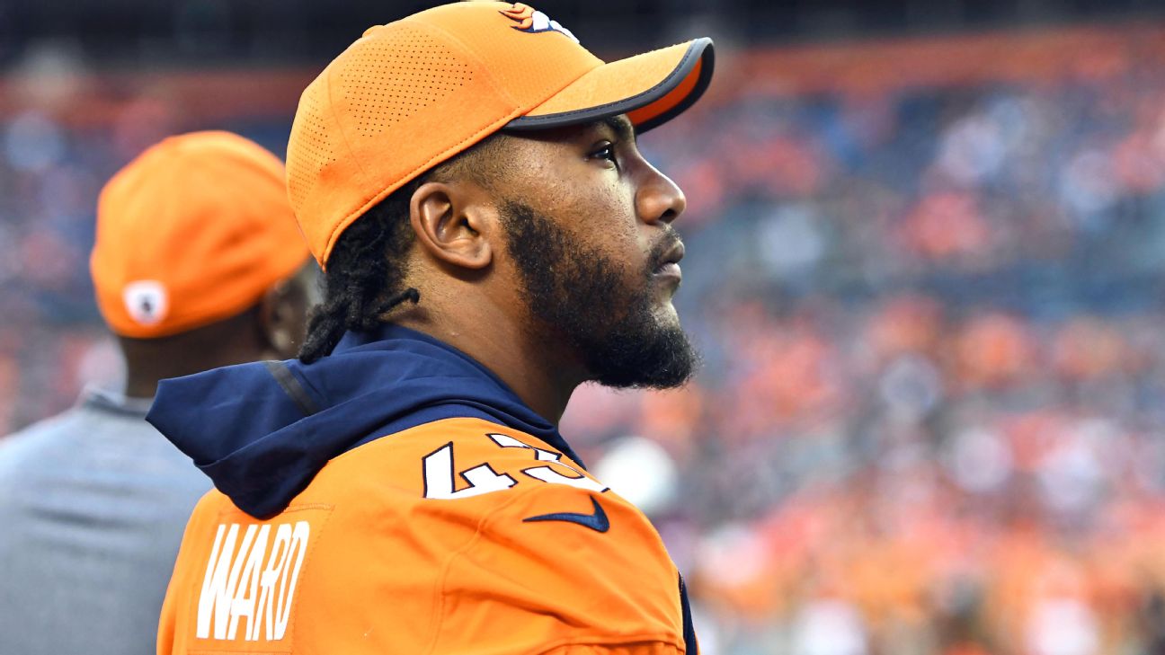 Broncos coach Vance Joseph says he's not aware of any T.J. Ward