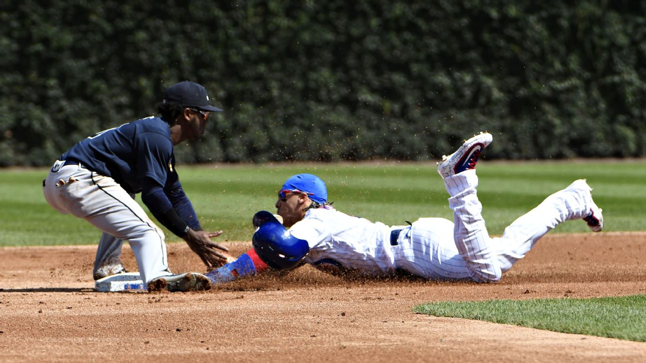 Baez scratched from Sunday's Cubs lineup