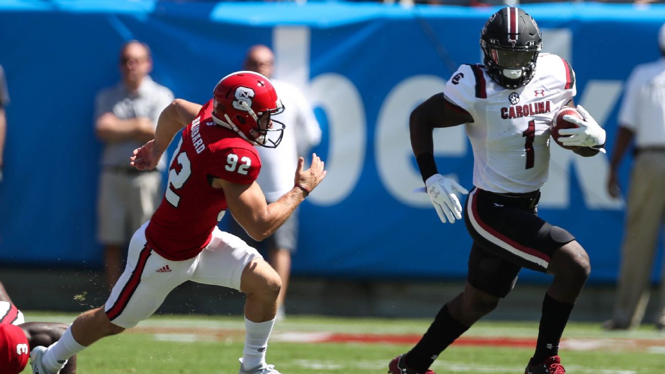 South Carolina Gamecocks football WR Deebo Samuel gives back