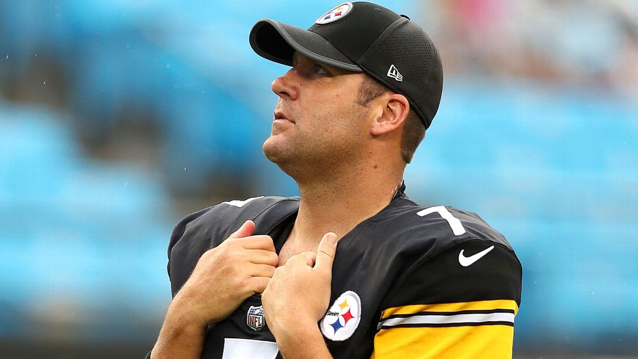 Mason Rudolph of Pittsburgh Steelers shrugs off 'help now' Ben  Roethlisberger remark - ESPN