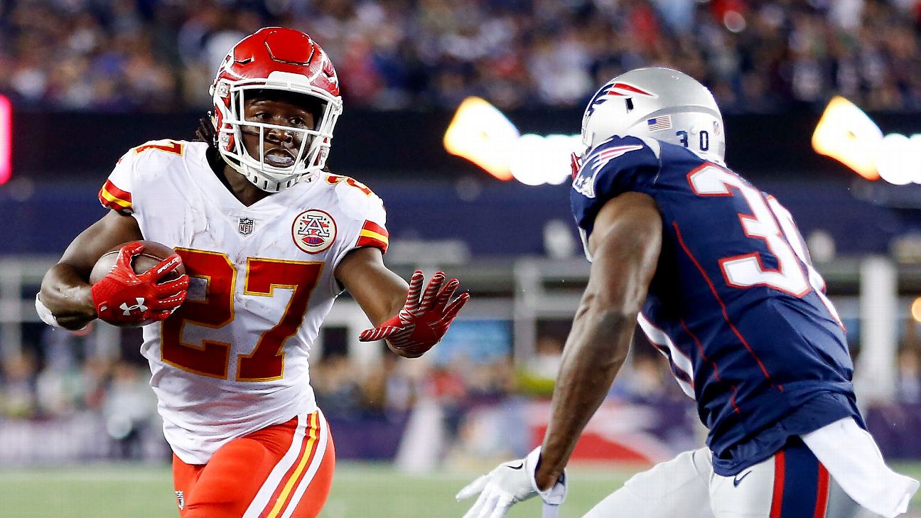 Chiefs coach Reid calls Kareem Hunt a quick study