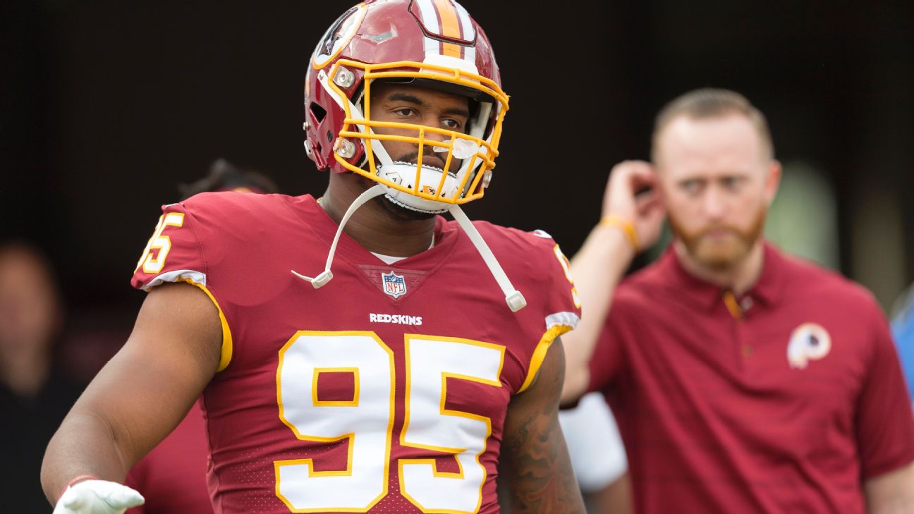 Jonathan Allen wants Redskins 'to get back to our roots' on Monday night 