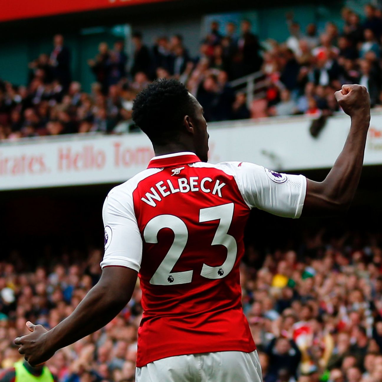 All the action on the sidelines of Arsenal's 3-0 win over Bournemouth