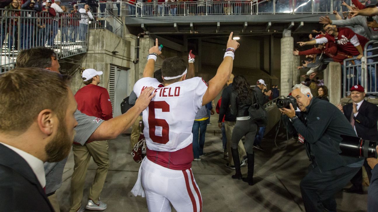 Wolf: Oklahoma QB Baker Mayfield not great in a great game