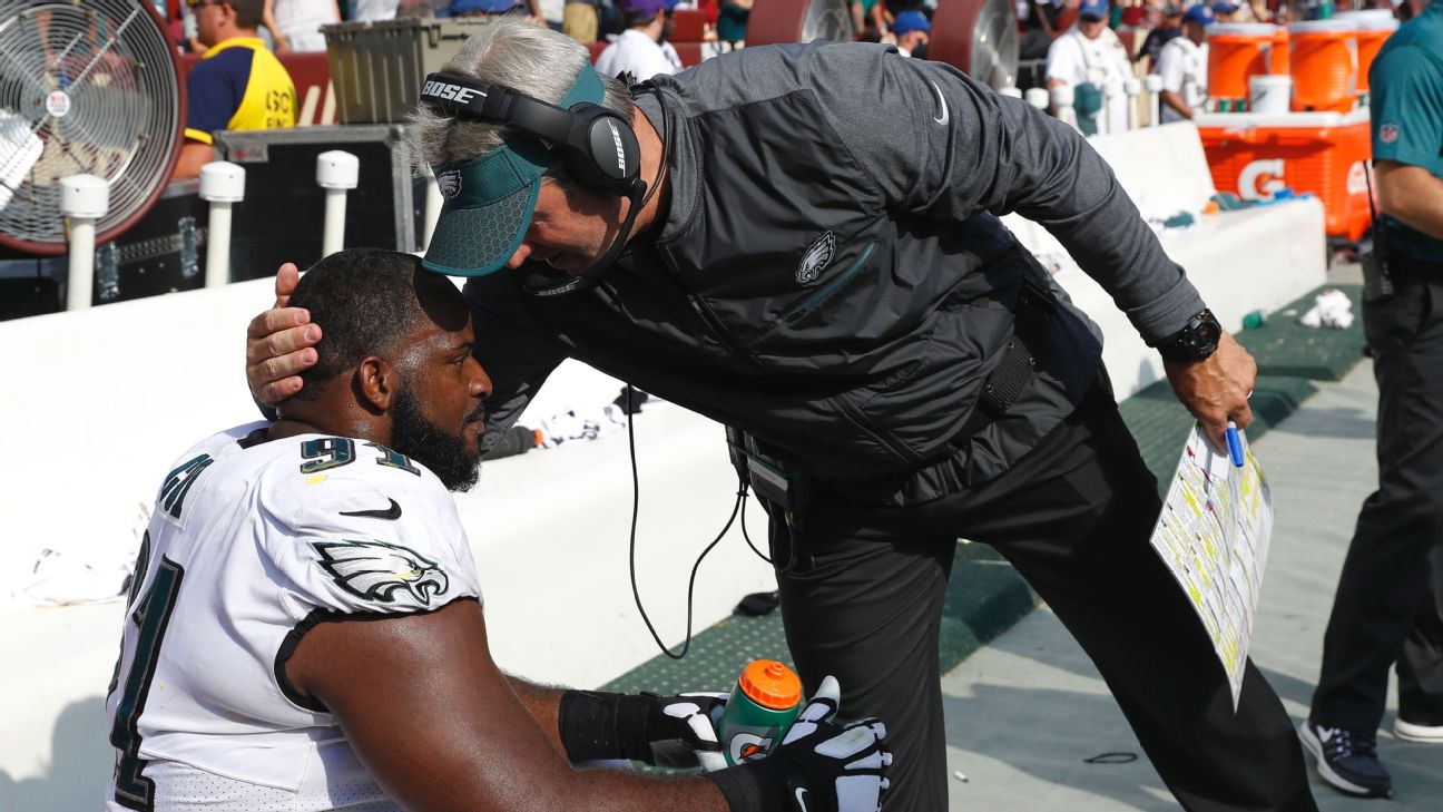 Eagles' Kamu Grugier-Hill, Steven Means did Doug Pederson's Gatorade baths  to start and end season