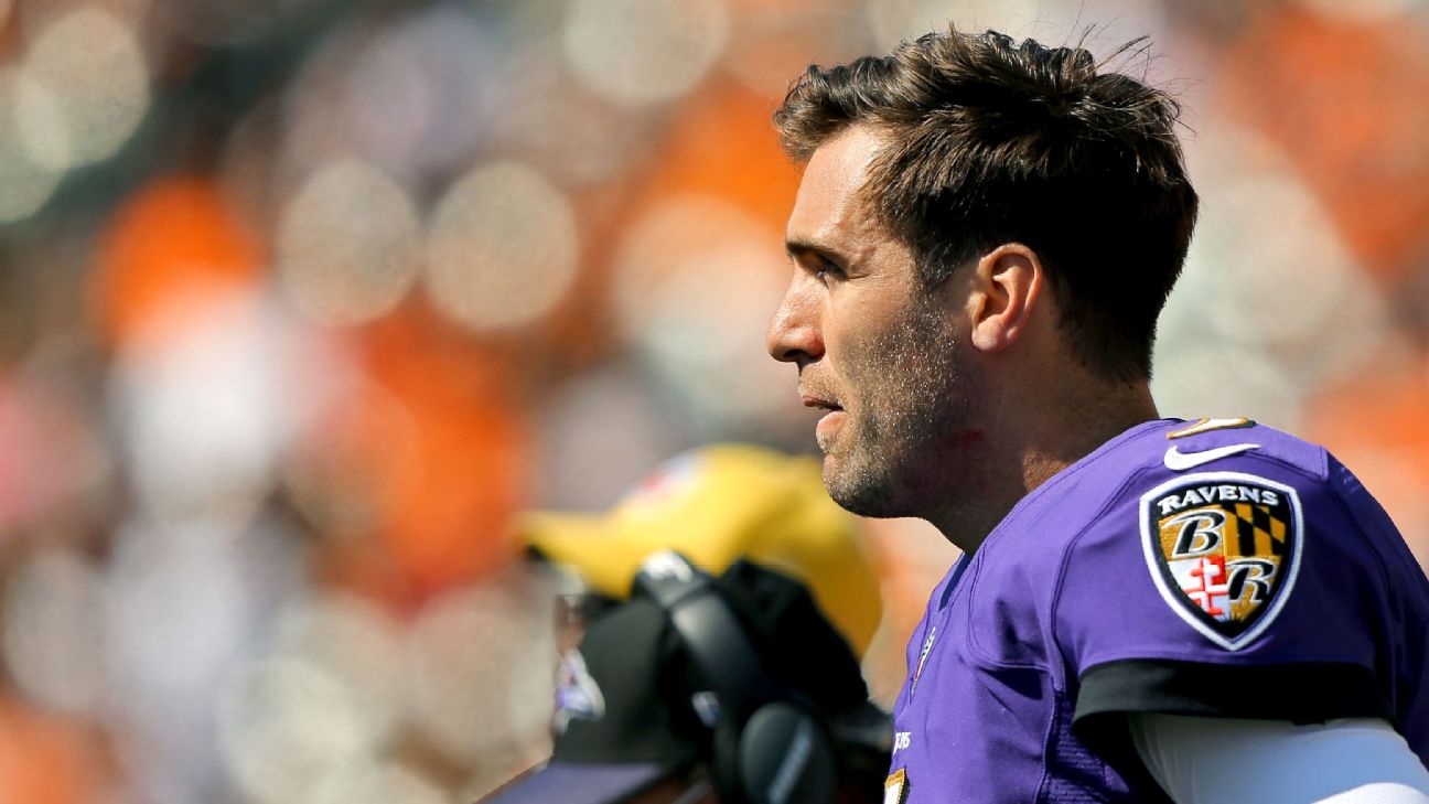 Baltimore Ravens quarterback Joe Flacco is happy to have Jeremy Maclin