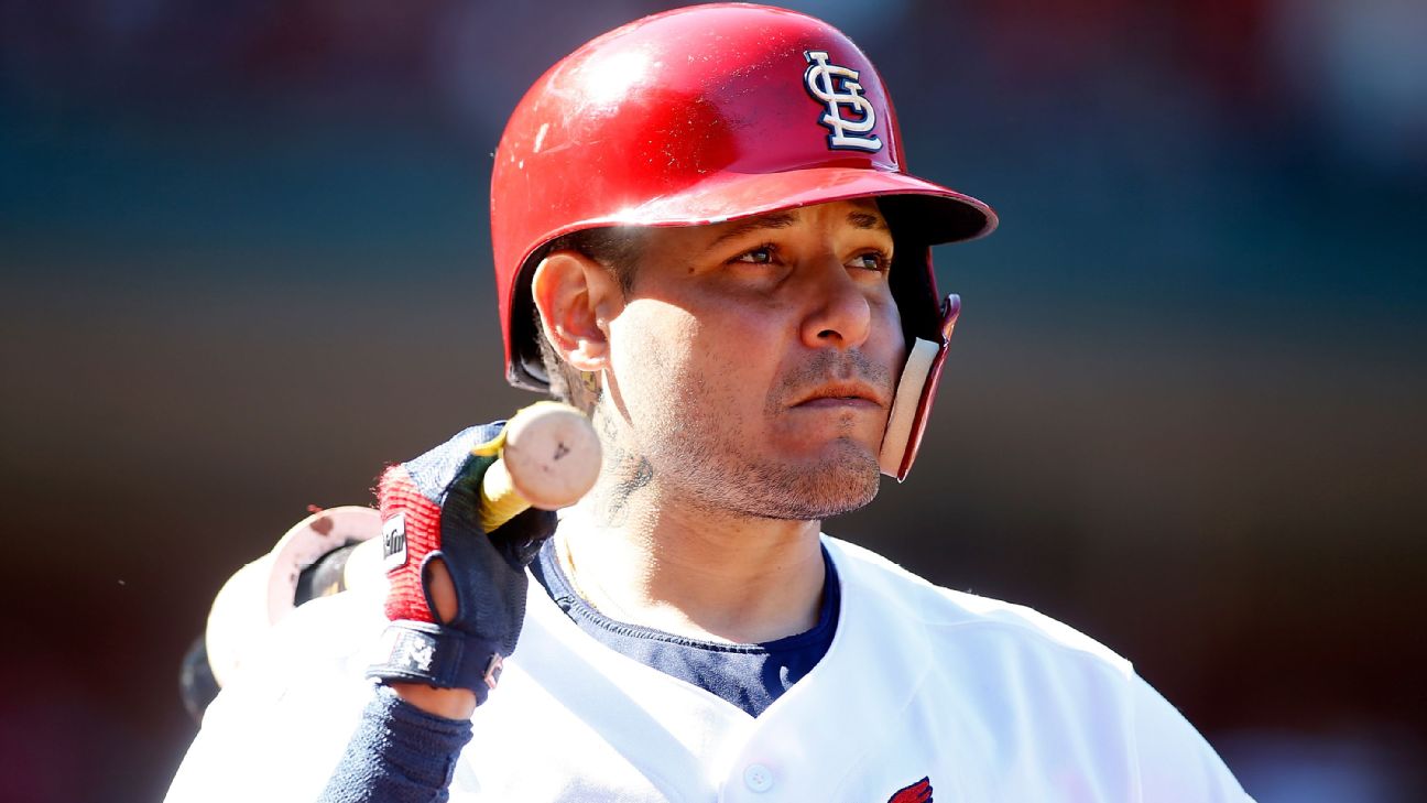 St. Louis Cardinals catcher Yadier Molina eyes Opening Day return from  thumb injury 