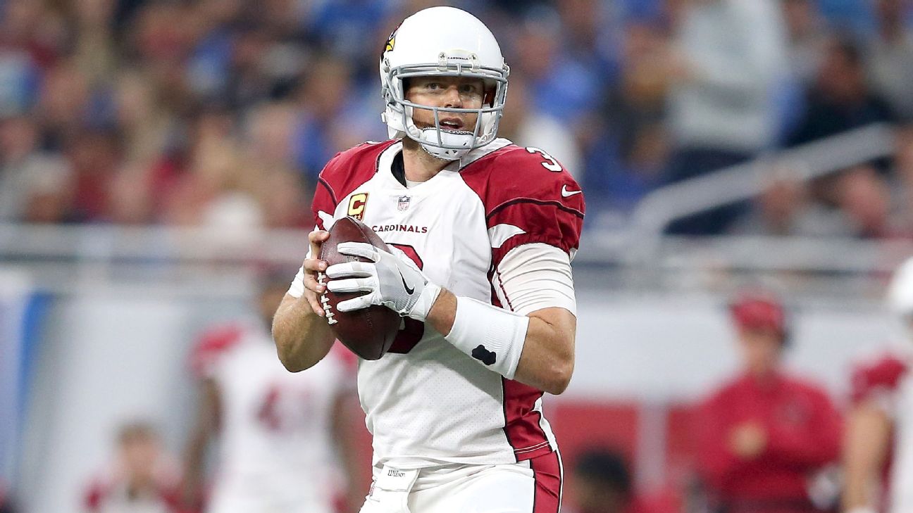 2017 odds for Carson Palmer, Larry Fitzgerald stats