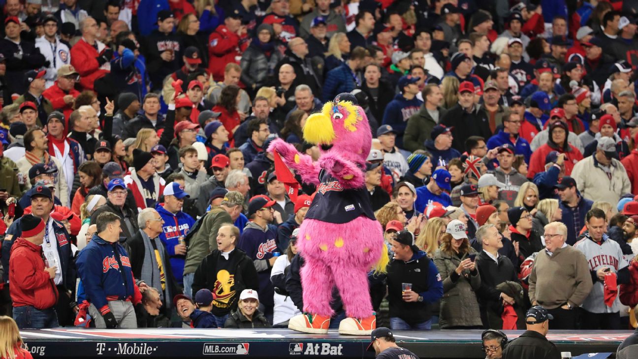 Indians mascot Slider bares all after Body Issue snub