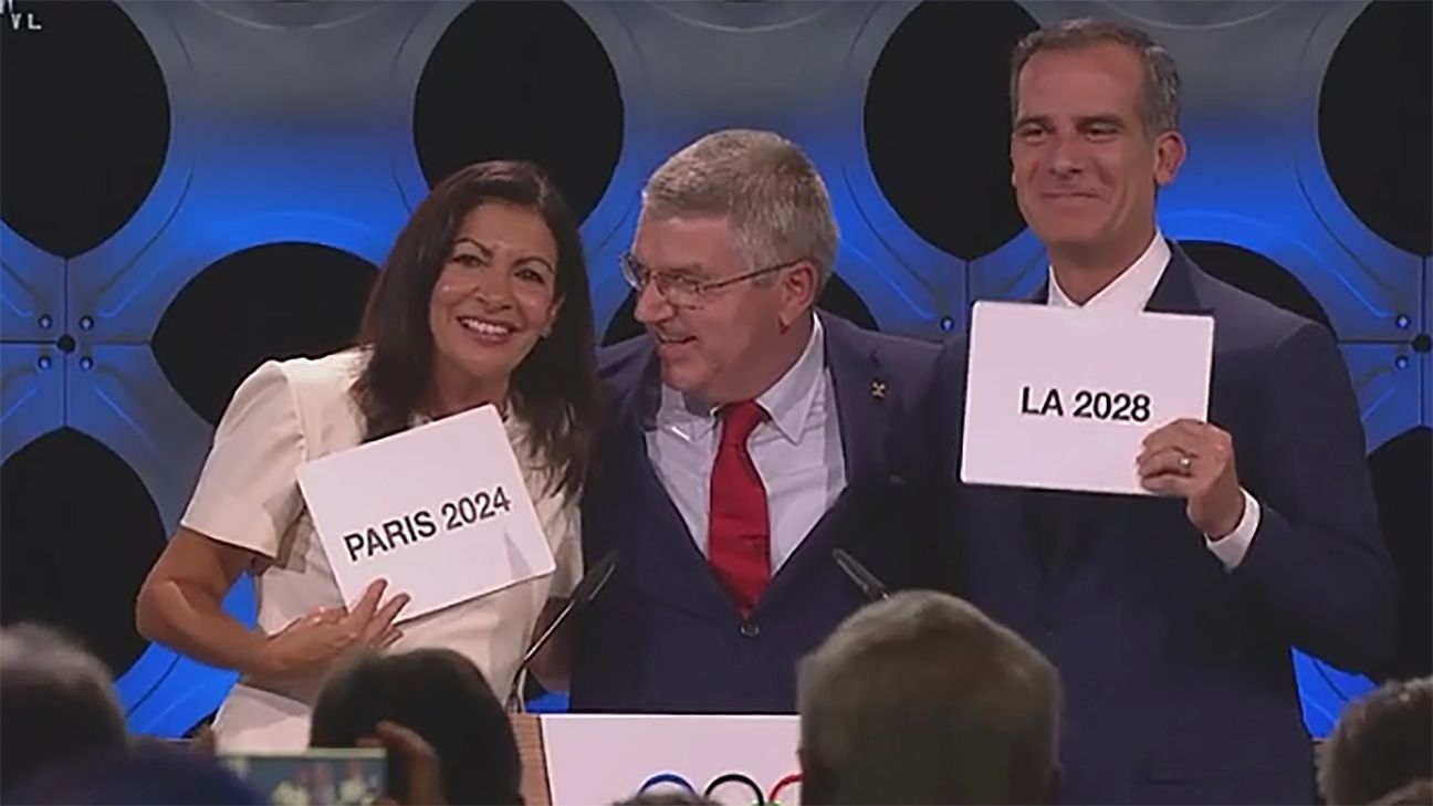 COI confirma Olimpíadas com sedes em Paris-2024 e Los Angeles-2028 -  13/09/2017 - Esporte - Folha de S.Paulo