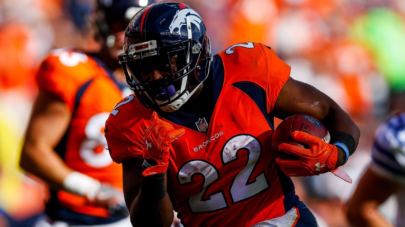 Denver Broncos release running back C.J. Anderson