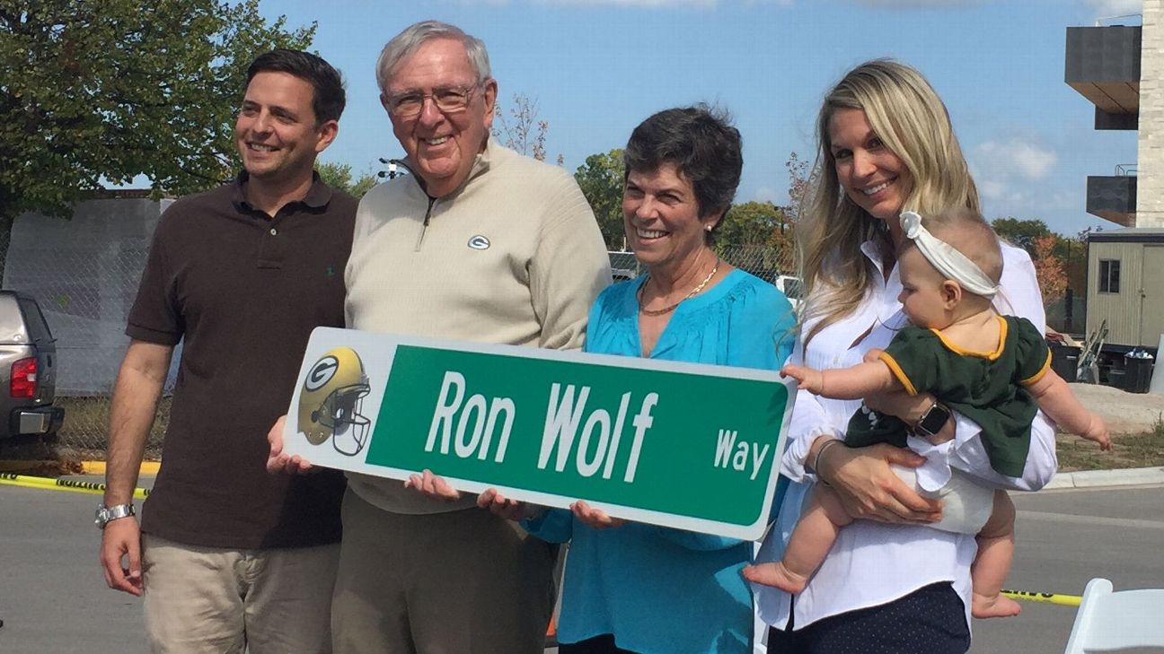 Wolf Way christened near Titletown