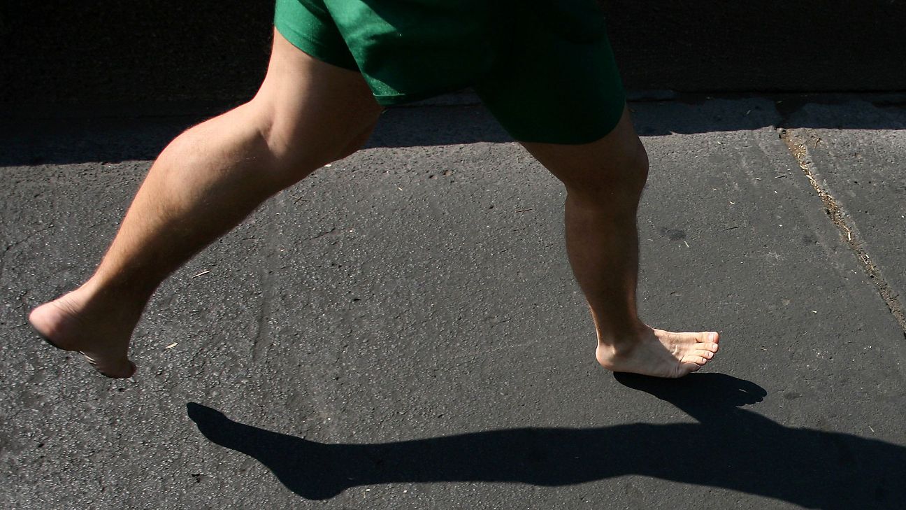 Why the human foot was made for running long distances -- even without  shoes - ESPN