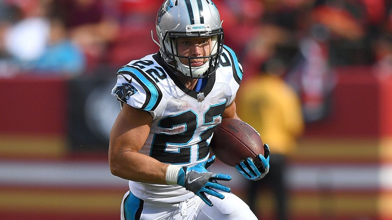 Christian McCaffrey sees progress for Panthers offense