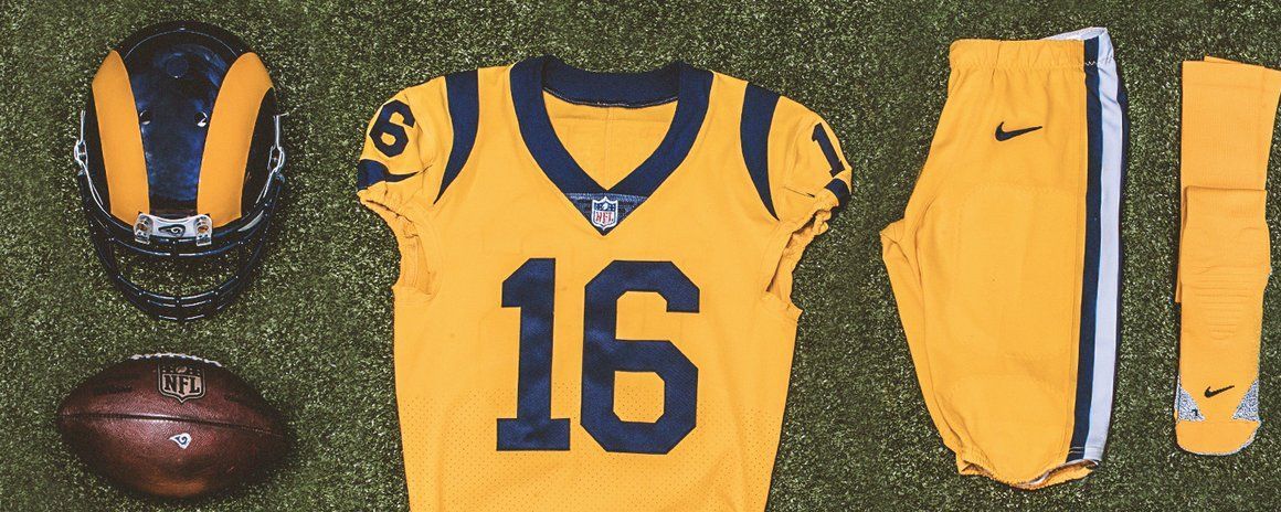 Check out the Rams' and 49ers' Color Rush uniforms - ABC7 San ...