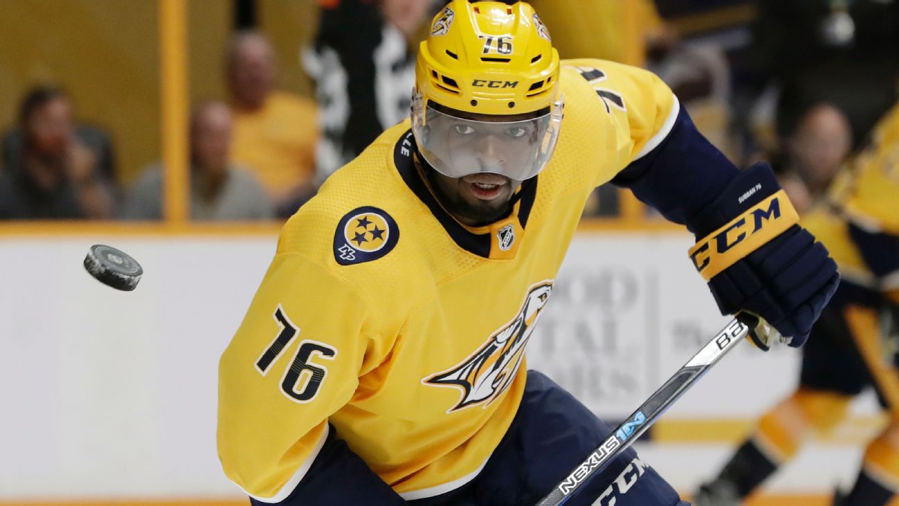 P.K. Subban is on pace for a career year, and the Predators are
