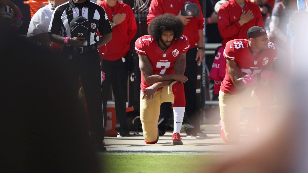 We want our country to be a better place': 49ers' Eric Reid resumes anthem  protest