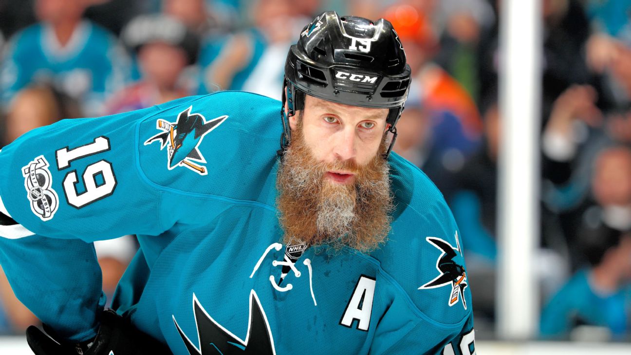 NHL suspends Sharks' Thornton one game 